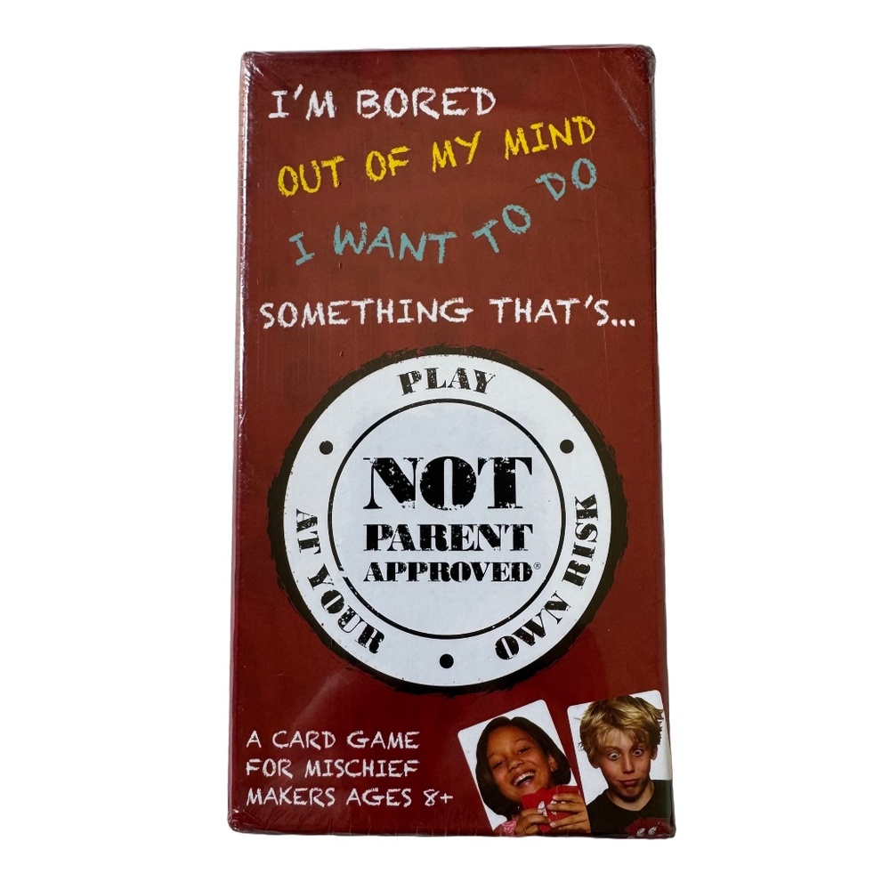 NEW Not Parent Approved:An Inappropriately Appropriate Game for Mischief Makers
